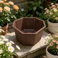 thumbnail image 5 of Shallow Succulent Plant Pots, Shallow Planter with Tray and Drainage Holes, Decorative Plastic Planters for Indoor and Outdoor Gardening, Succulent pots for Succulents Cactus and Herbs, 5 of 6