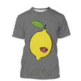 thumbnail image 1 of Mode Été Personnalité Amusant T-Shirts Graphiques Citron pour Hommes Décontracté harajuku Tendance Imprimé Col Rond Manches Courtes Mode Urbaine Tops, 1 of 5