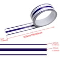 thumbnail image 4 of Injueey Cinta autoadhesiva para azulejos, línea de costura de cerámica para sala de estar, baño, cocina, muebles para el hogar, tira de sellador, Decoración del hogar Paquete de bolsa azul Injueey HA064766-03, 4 of 6