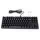 thumbnail image 3 of Teclado mecánico, teclado mecánico para juegos 87 teclado retroiluminado teclado retroiluminado con cable USB uso conveniente, 3 of 8
