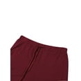 thumbnail image 4 of Woman Lady Wide Leg Bootcut Yoga Pants Workout Jogging Activewear Elastic High Waist Flare Sweatpants Palazzo Bell Bottoms Pants Plus Size, 4 of 9