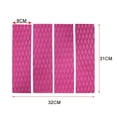thumbnail image 4 of Xingzhi Non-Slip Surfboard Traction Pad Deck Mat EVA Foam for Skimboard Pink, 4 of 9