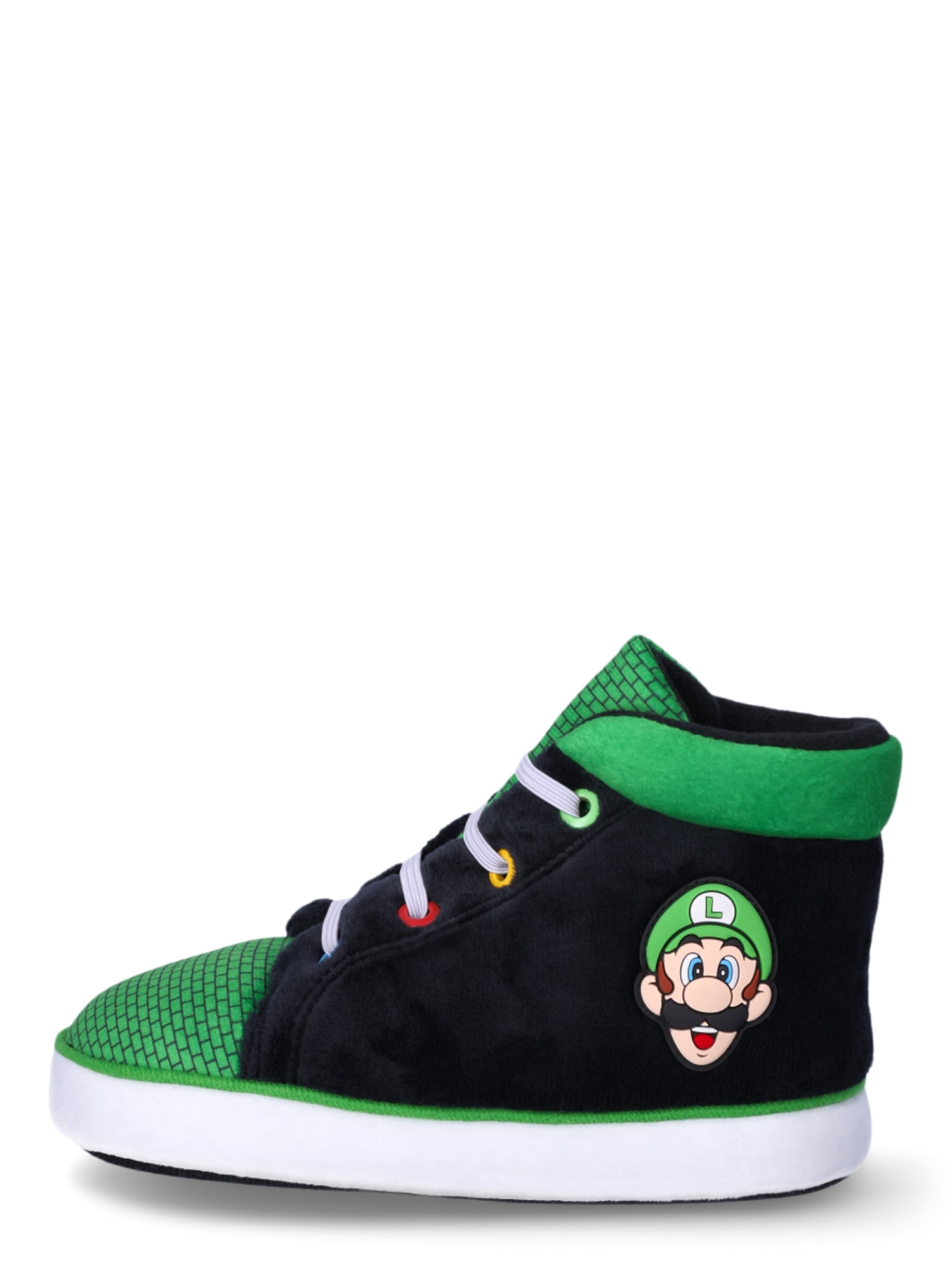 Nintendo Super Mario Little & Big Boys Slippers