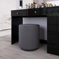thumbnail image 4 of Boahaus Lyanna Makeup Vanity Stool with Soft Cushion, Grey (No Storage), 4 of 7