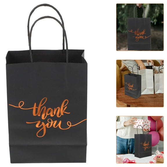 FRCOLOR 25Pcs Thank You Bags Party Favor Bags Wedding Gift Bags Decorative Party Bags Large Capacity Gift Bags