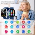 thumbnail image 3 of HSAPOW-Smart Watch, 1.91" Smartwatch for Men Women (Answer/Make Call), Fitness Tracker with 100+ Sport Modes, IP68 Waterproof, Heart Rate/Sleep Monitor, Spo2, Pedometer, Activity Tracker for Android, 3 of 4