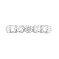 thumbnail image 2 of Unique Moments Women's 3.00 ct Round Lab Grown Diamond Eternity Wedding Band Rings 10KT White Gold, 2 of 5