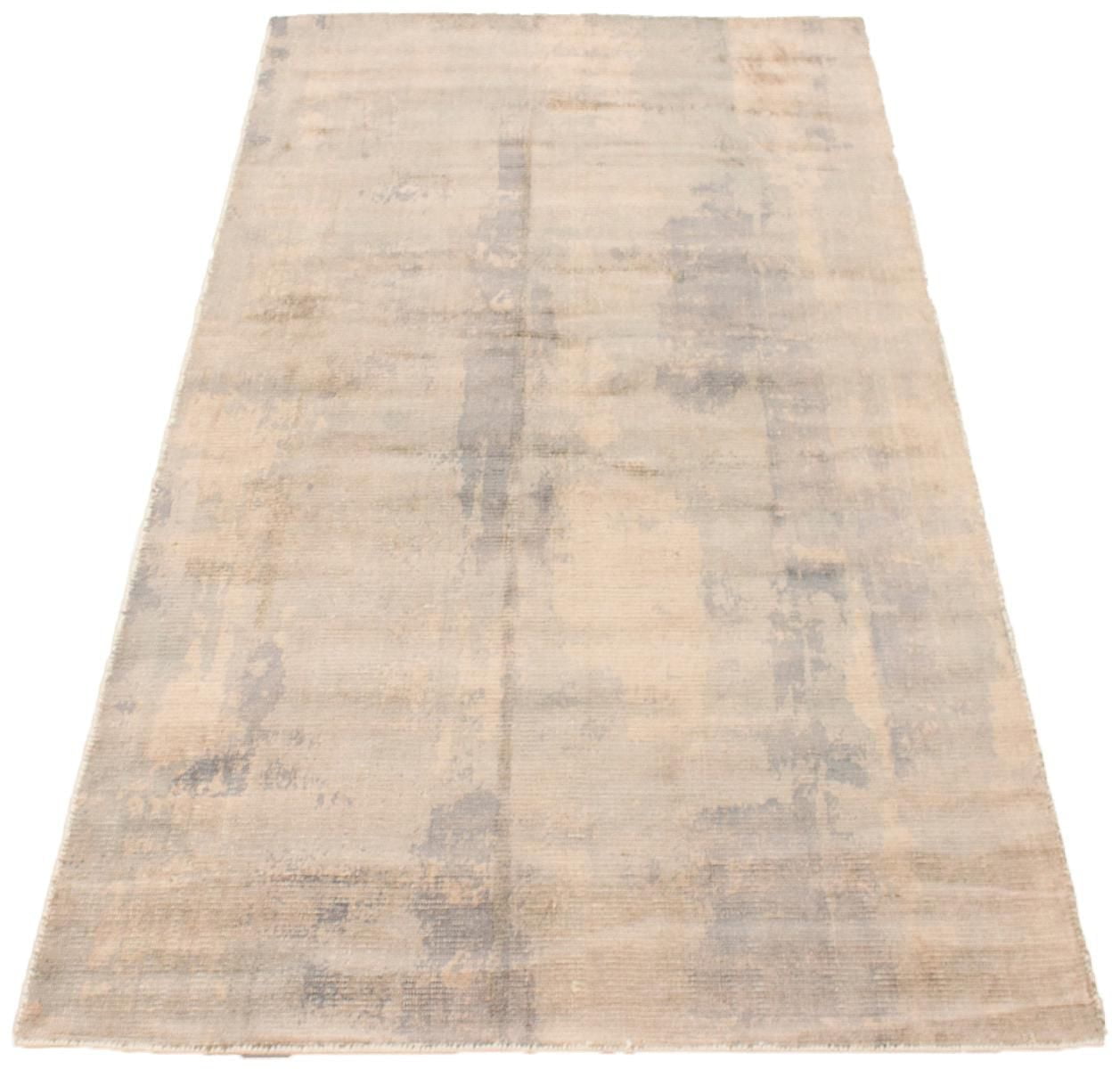 ECARPETGALLERY 5'0" x 7'7" Transitional Galleria Hand-knotted Area Rug for Living Room, Dining Room and Bedroom in Ivory