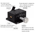 thumbnail image 4 of Gear Dovetail Guide Sliding Platform LWX4060 - X-axis Motion Platform ,Multi Purpose, 4 of 5