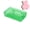 Green, variant on HOARBOEG Hard Plastic Pencil Box Stackable Storage Case with Snap Lock, Transparent Stationery Container for Pens Pencils Supplies, Assorted Colors Mint Green