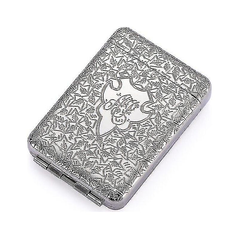 Three Open Alloy Cigarette Case Peaky Blinders Creative 3sided Carved Men's  High Quality