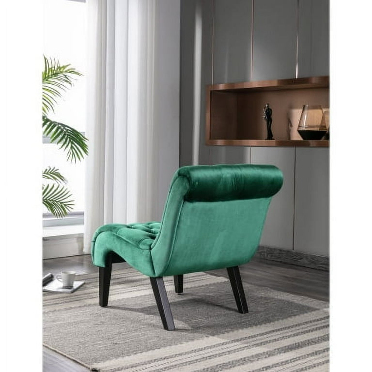 Modern Accent Chairs Leisure Barrel Chair Upholstered Button