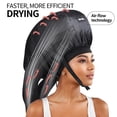 thumbnail image 2 of Accesorio para secador de pelo con capucha y capó grande, accesorio para capó para secador de pelo para cabello rizado, su solución ideal para difusor de cabello: gorro para secador de pelo de gran ca, 2 of 5