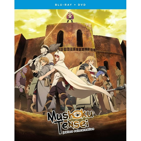 Mushoku Tensei: Jobless Reincarnation - Season 1 Part 2 ( Blu ray, DVD )