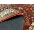 thumbnail image 6 of Custom Size Medallion Red Oriental Printed Runner Rug 36 inch Wide and Customize Choice of Your Length Cut to Size Canvas Backng Hotel Quality Rug Runner, 6 of 8