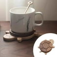 HGFTDIUT Black and Friday Deals 2024 Adorable Black Walnut Wood Turtle Table Charm For Your