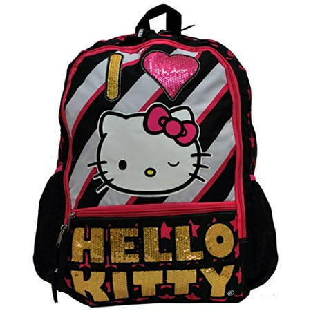 Collectible 17 Large O Kitty Backpack W Padded Laptop