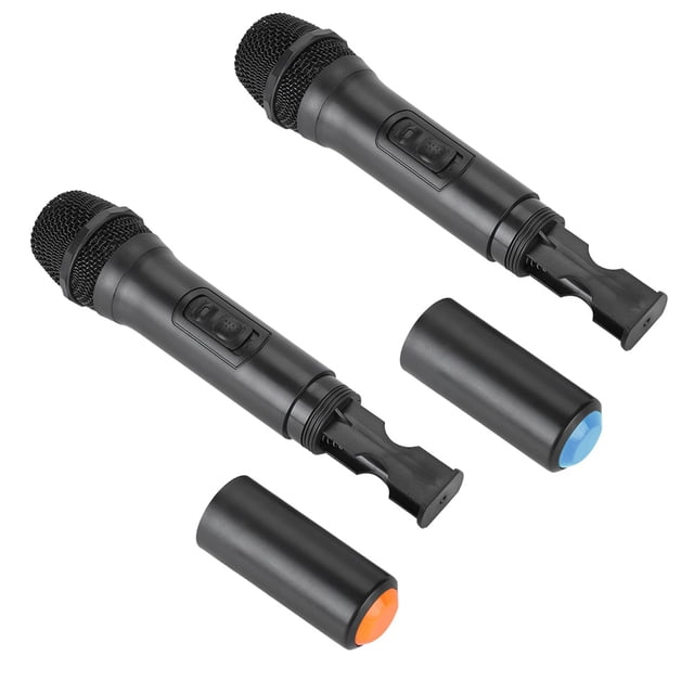Micrófono, Micrófono Inalámbrico VHF, Micrófono de Mano Inalámbrica Universal para Reuniones de Negocios de Negocios con Micrófonos en Vivo de Karaoke Micrófonos
