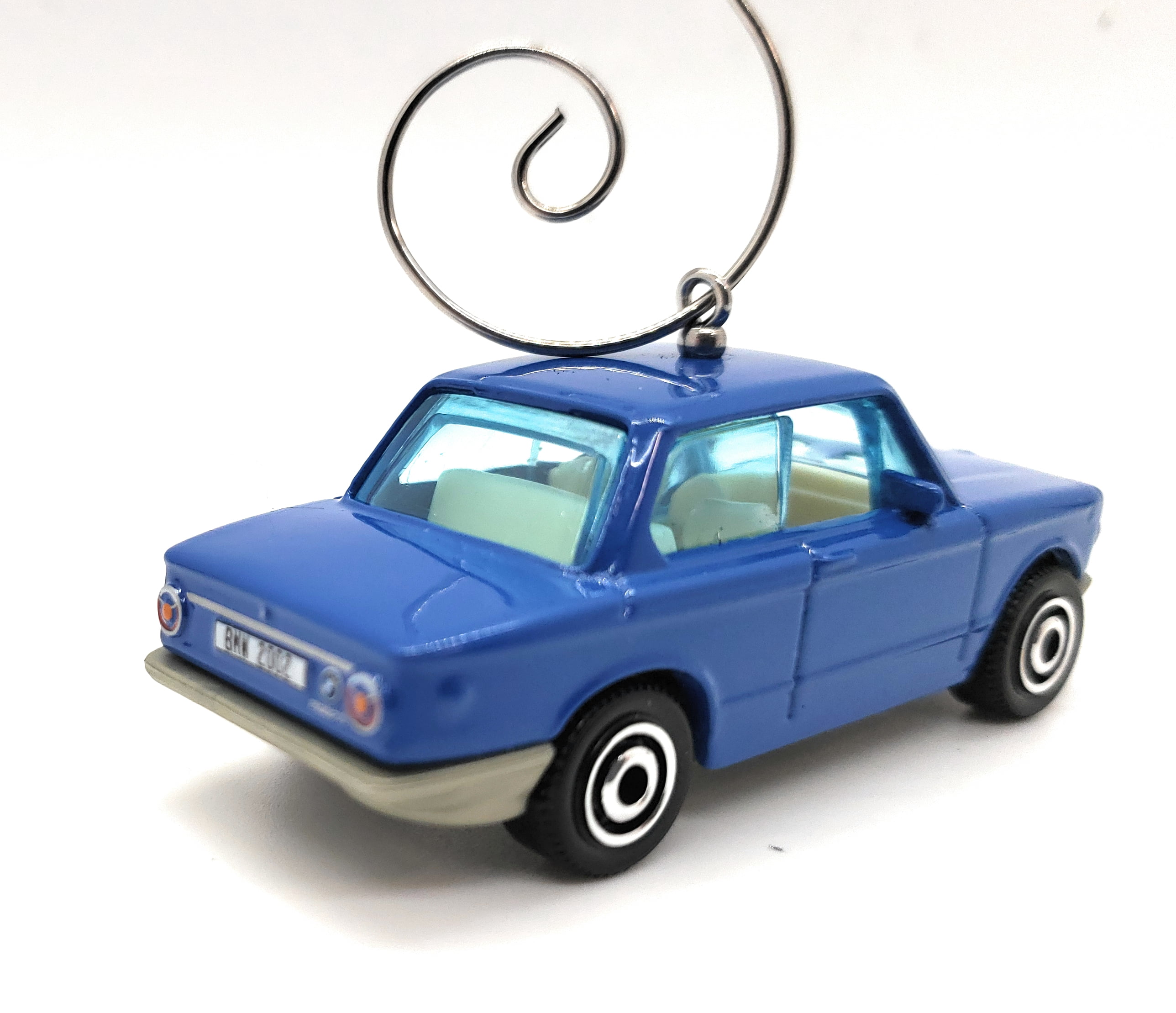 for BMW 1969 2002 Car Custom Christmas Ornament 1:64 Diecast Blue