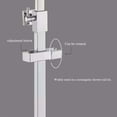 thumbnail image 5 of Adjustable Shower Slider Bar: ABS Material, Height Adjustable, Waterproof Adhesive, Chrome Finish Universal Shower Head Holder, Suitable For All Shower Heads, 5 of 5