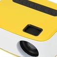 thumbnail image 3 of Mini projecteur LED WiFi USB 1080P, haut-parleur intégré, projecteur portable pour la maison, le camping, les voyages, prise 100-240 V., 3 of 4