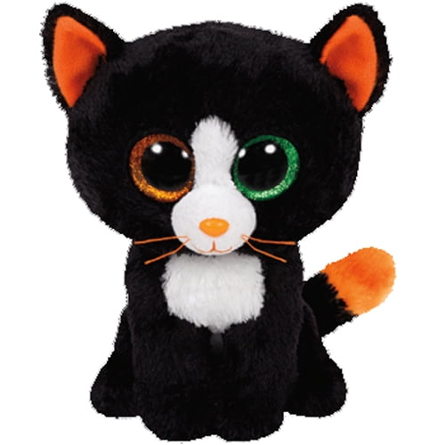 TY Beanie Boos - FRIGHTS the Black Cat (Glitter Eyes) (Medium Size - 9 ...