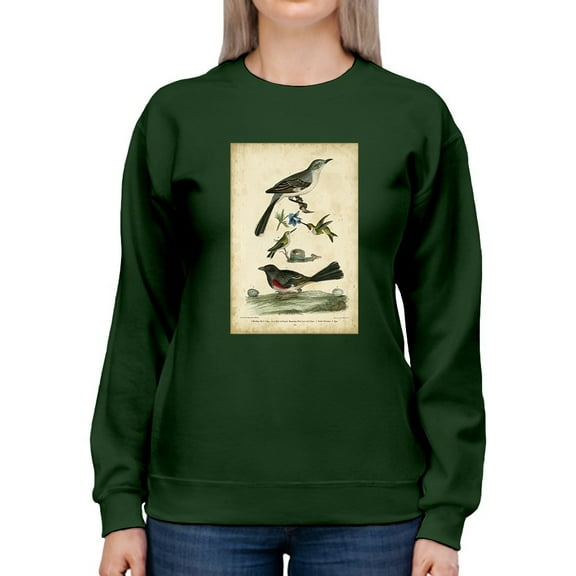 Custom Wilsons Mockingbird. Sweatshirt Women -Alexander Wilson Designs, Female XX-Large
