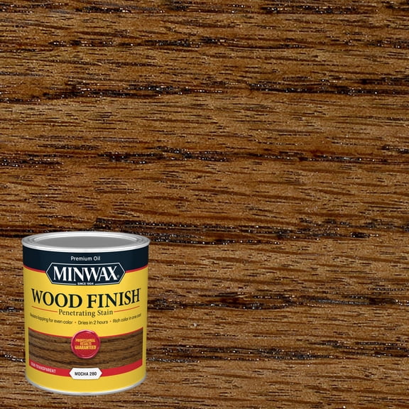 Minwax Wood Finish, Mocha, 1 Quart