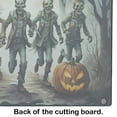 thumbnail image 5 of Zombies Spooky Halloween Glass Cutting Board Large 12 in x 15 in, 5 of 5