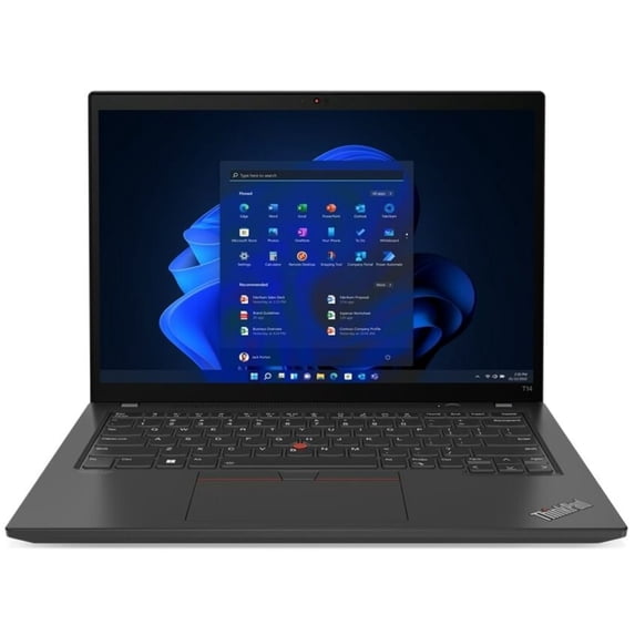 Restored Lenovo T14 Gen 3 ThinkPad 14'' WUXGA Intel i7-1265U 1.8 GHz 16GB DDR4 256GB SSD Intel Iris Xe Graphics Windows 11 Pro Laptop, Black (Refurbished)