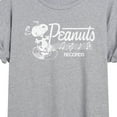 thumbnail image 3 of Peanuts - Records Dancing Snoopy - Juniors Ideal Flowy Muscle T-Shirt, 3 of 6
