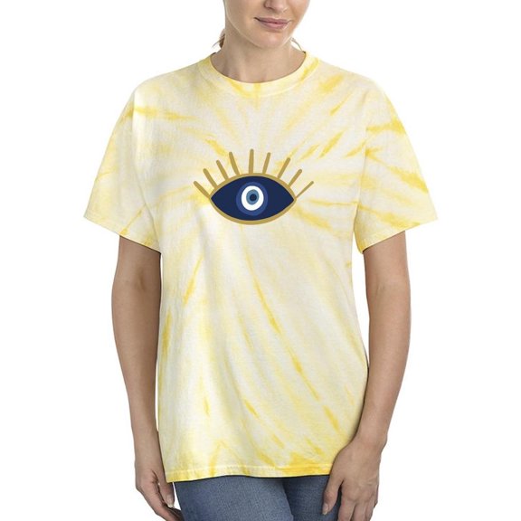 An Evil Eye Tie Dye Cyclone Women -Image by Shutterstock, Female Medium