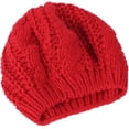 thumbnail image 2 of YooGuoGuo Women Winter Knitted Twisted Beret Cap Slouchy Crochet Beanie Hat Ladies Warm Beret Hat, 2 of 7