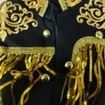 thumbnail image 7 of Men's Sequin Performance Suit Vintage Parade Outfits Suit Jackets Festival Costume Coat Stand Collar Slim Jacket, 7 of 7
