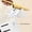 GoldPure White, variant on ® Knife Sets, White High Carbon Stainless Steel Kitchen Knife Sets with with Built-in Sharpener