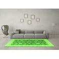 thumbnail image 3 of Ahgly Company Indoor Rectangle Oriental Green Modern Area Rugs, 2' x 5', 3 of 4