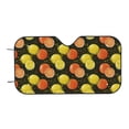 thumbnail image 7 of Fotbe Orange Lemon Car Windshield Sunshade | Sun Visor Protector Front Window Shade, Keeps Out UV Rays, Keeps Your Vehicle Cool-Small, 7 of 7