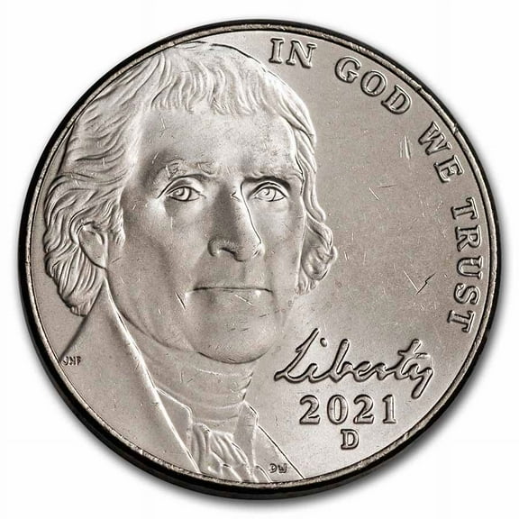 2021-D Jefferson Nickel BU
