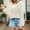 Beige, variant on Crunowin Women's Fashion Sweater, Solid Color Crewneck Long Sleeve Hollow Out Knitted Casual Pullover Tops Black S