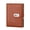 Brown, variant on Magazine, Lock adult, large refillable lock diary 6 ring binder notebook, - red