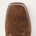 thumbnail image 5 of Men's Stetson Tobias Suede Boots Square Toe Handcrafted Brown, 5 of 7