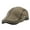 Coffee, variant on harmtty Warm British Style Adjustable Buckle Thickened Fleece Lining Beret Hat Winter Flat Peaked Mid-aged Men Knitting Forward Hat Costume Accessories Dark Gray