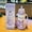 Kuromi-500ml, variant on Lovely Kuromi Family Series Thermos Water Cup Double Drinking Portable Mug with Adjustable Shoulder Lanyard