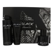 Kenneth Cole Black Cologne Gift Set for Men, 3 Pieces