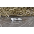 thumbnail image 2 of Dash Jewel 1.2 Ct Round Cut Diamond Ring - 14K White Gold Plated Infinity Ring - Criss Cross Design for Her - Celebrate Your Love with This Elegant Piece - Timeless Keepsake for Special Occasions, 2 of 3