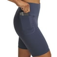 thumbnail image 3 of Women's Under Armour Motion 8-in. Bike Shorts Color: Midnight Navy Size: X SMALL, 3 of 4