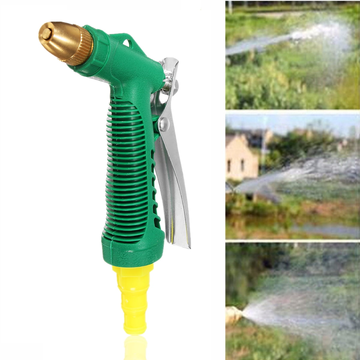Details about   Garden Hose Nozzle Spray Gun Car Wash Cleaner Water Sprayer P5H0 