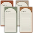 TRAHOOBeautiful Notepads for Fridge Set Of 4 Modern Note