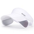 thumbnail image 1 of Sombrero de verano para mujer, para ciclismo al aire libre, con visera hueca, para pesca, con visera extraíble extragrande, 1 of 6
