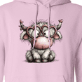 thumbnail image 3 of Inktastic Adorable Highland Cow Adult Hoodie Sweatshirt, 3 of 4